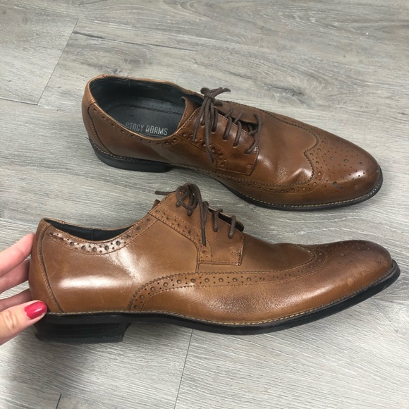 stacy adams garrison cognac